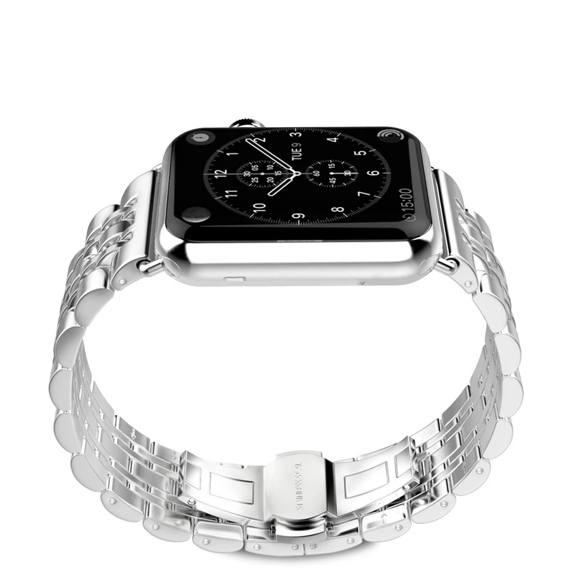 URVOI band для apple watch series 6 SE 5 4 3 2 ремешок на запястье браслет из нержавеющей стали