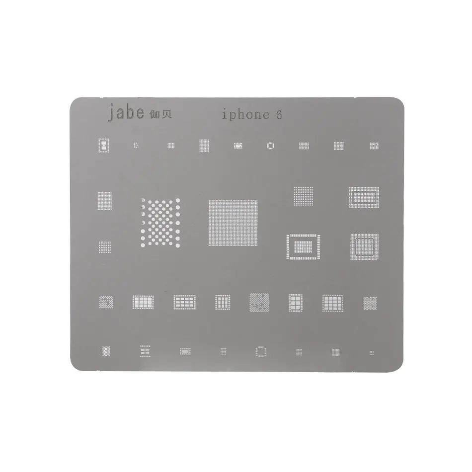 12 шт. материнская плата Шариковая паяльная сетка стальная пластина для iPhone 7 Plus 6s 6