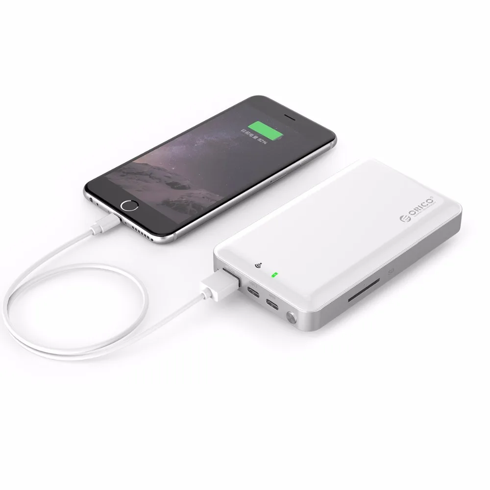Корпус для жесткого диска ORICO 2 5 дюйма Wi Fi поддержка облачного хранения SD/tf карты