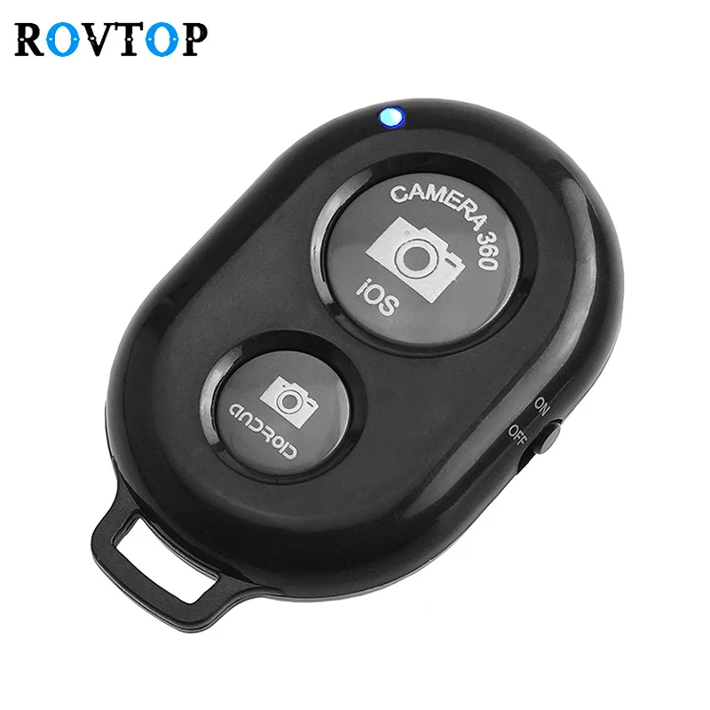Rovtop Bluetooth пульт дистанционного спуска затвора телефон камера монопод палка для селфи с затвором Автоспуск пульт дистанционного управления для IOS Android Z2
