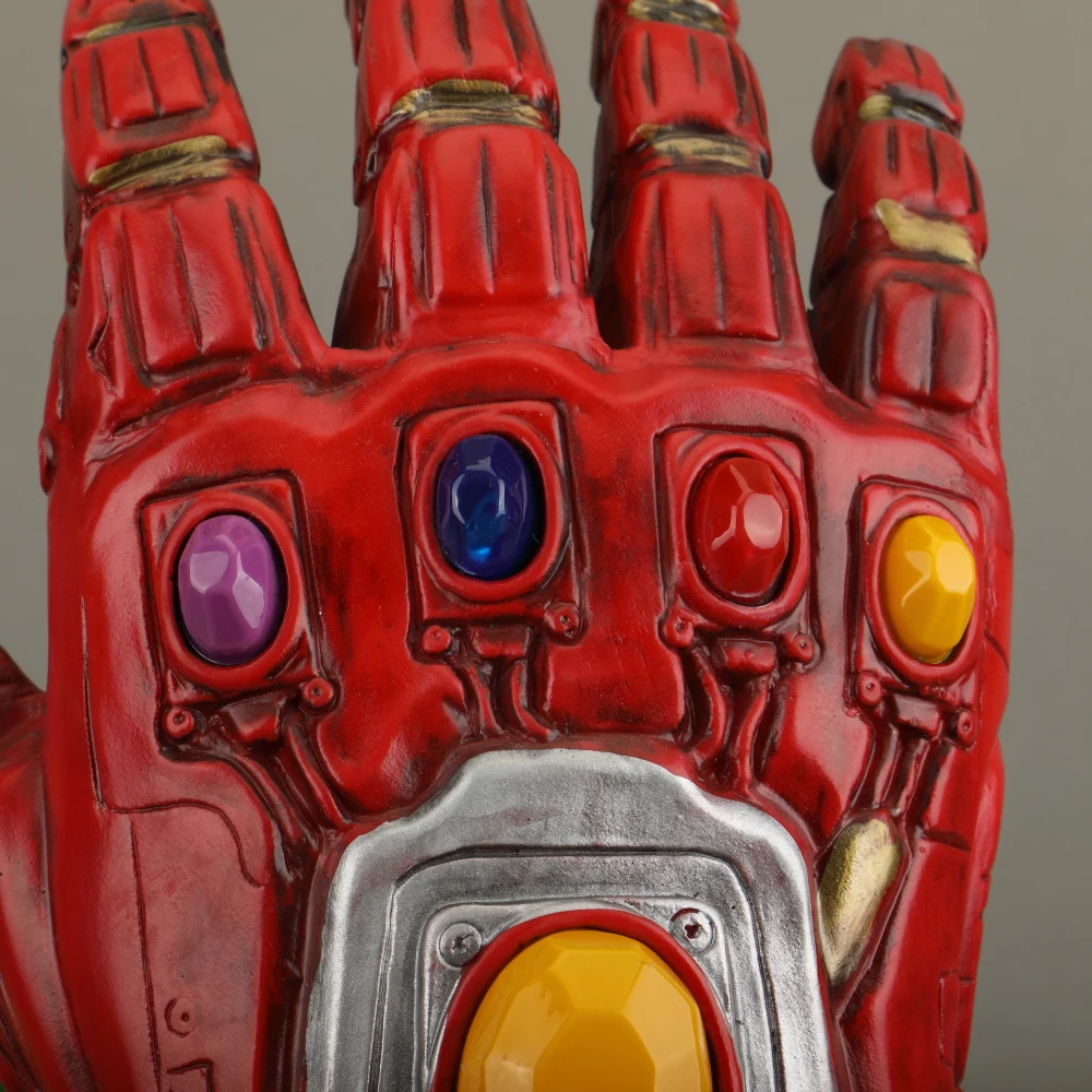 Мстители 4 Endgame Железный человек Бесконечность Gauntlet светодиодный светильник