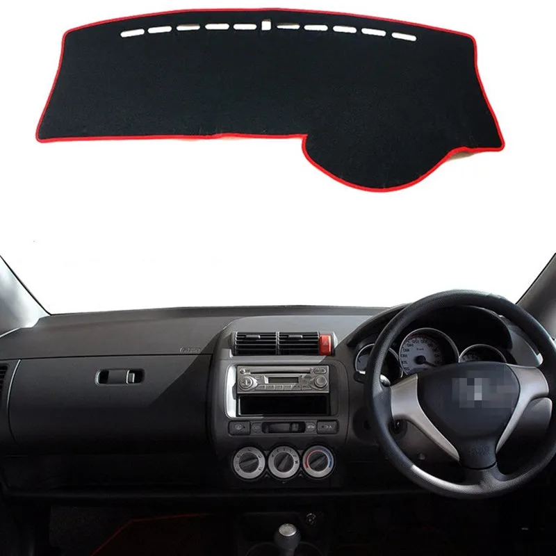 Коврик для приборной панели Honda Fit Jazz 2004-2007 коврик с защитой от УФ-лучей стайлинга