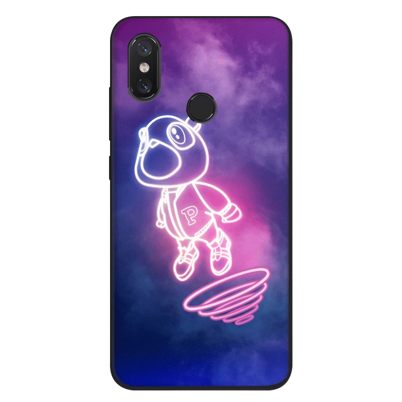 Черный силиконовый чехол из ТПУ для Xiaomi Redmi 4A 4X5 5A Plus 6A 6 Pro S2 Kanye West Graduation