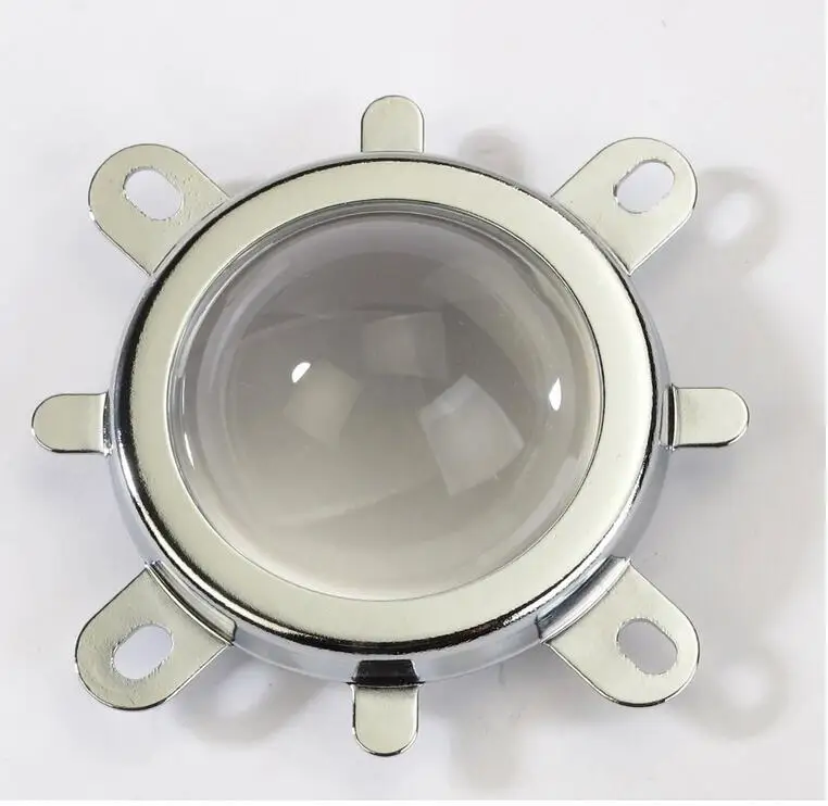 Led Glass Lens 44mm 78mm 60 Degre Optical +Reflectors Cup+ Fixed Bracket for 20W 30W 50W 100W 150W | Лампы и освещение