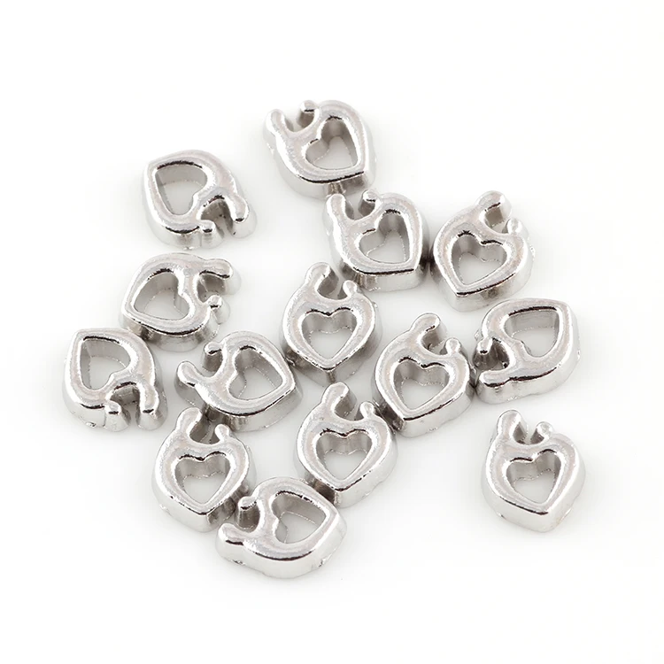 20 шт./лот Бесплатная Доставка Серебряный Мамы и Ребенка Любовь Сердце Подвески