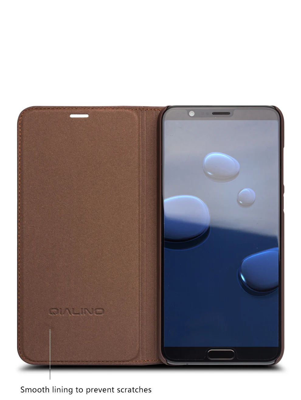 QIALINO, кошелек из натуральной кожи, флип-чехол для huawei honor V10, ручная работа, чехол для huawei honor v10, Роскошный ультра тонкий флип-чехол