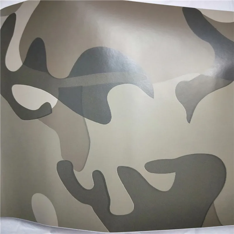 60 см Arctic Snow Camo виниловая пленка камуфляжная упаковка для автомобиля Наклейка