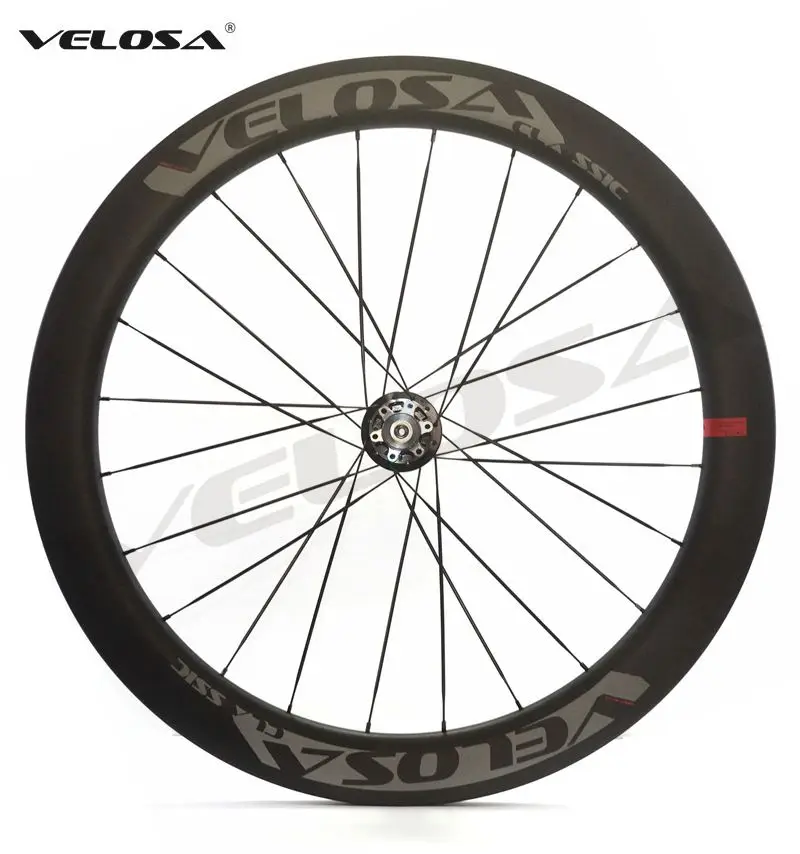Velosa диск 60 дорожный мотоцикл дисковый тормоз углеродистая колесная пара 700C