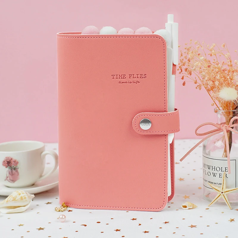 Macaron свободная записная книжка в кожаном переплете офисная персональная