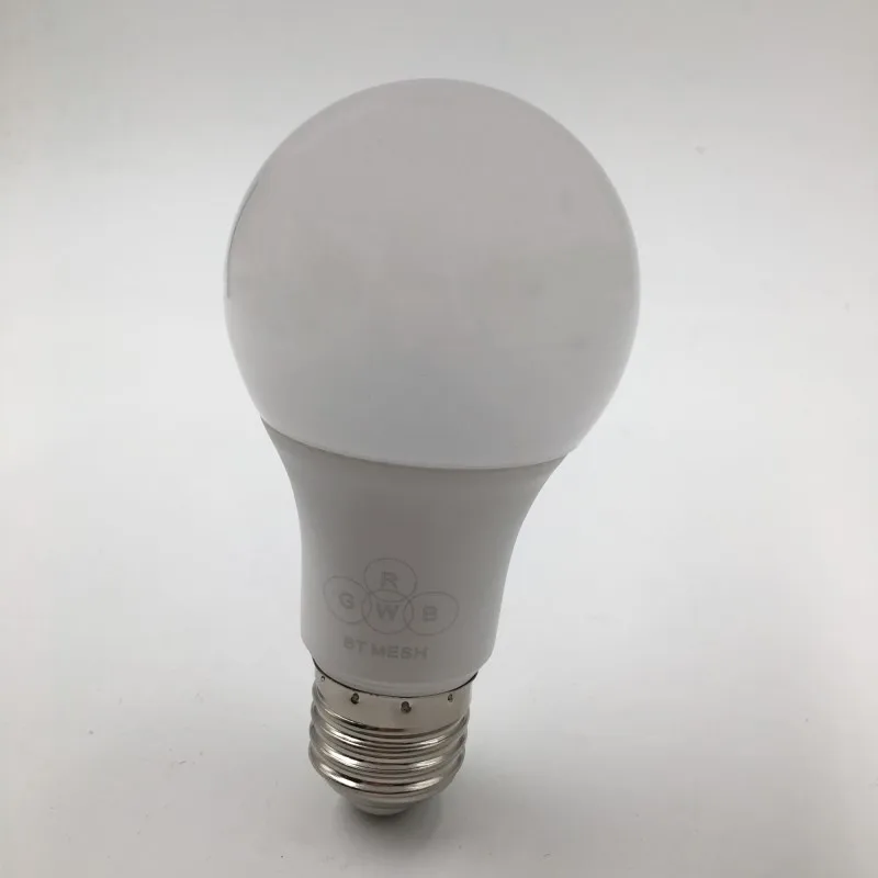 Умная лампа E27 Wifi RGB W с регулируемой яркостью Светодиодная работает 16 миллионов