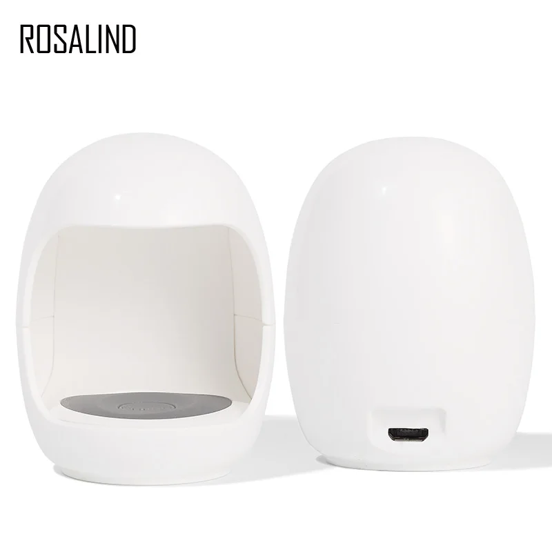 ROSALIND Portable 3W Mini Nail Dryer Tools With USB Connector For All Types Gel Polish UV LED Lamp Art Manicure | Красота и здоровье