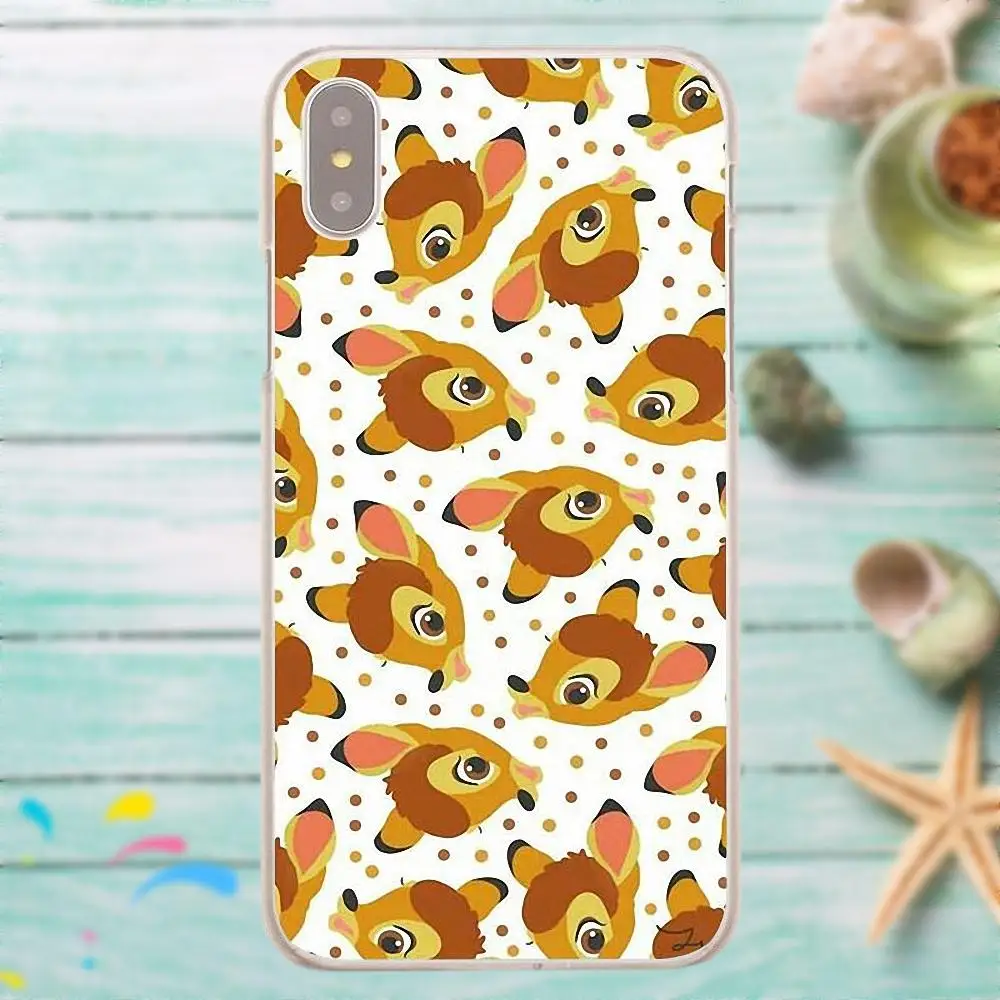 Мягкий чехол для мобильного телефона Xiaomi Redmi Mi Note 7 8 9 SE Pro Lite Go Play Bambi и Thumper |
