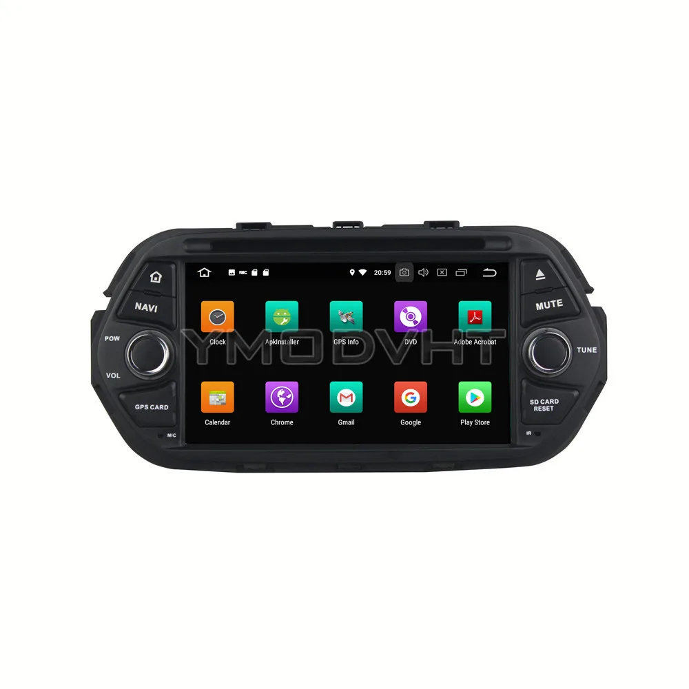 YMODVHT 7 дюймов 1024*600 Android 8 0 Восьмиядерный PX5 4 Гб ОЗУ 32 ПЗУ автомобильный DVD плеер