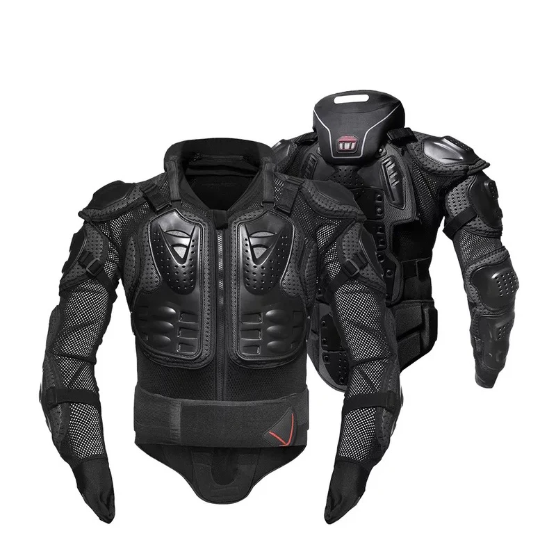 S-5XL мотоциклетные куртки мотоциклетная Броня гоночная Защитная куртка для тела мотоциклетная Защитная Экипировка+ защита для шеи