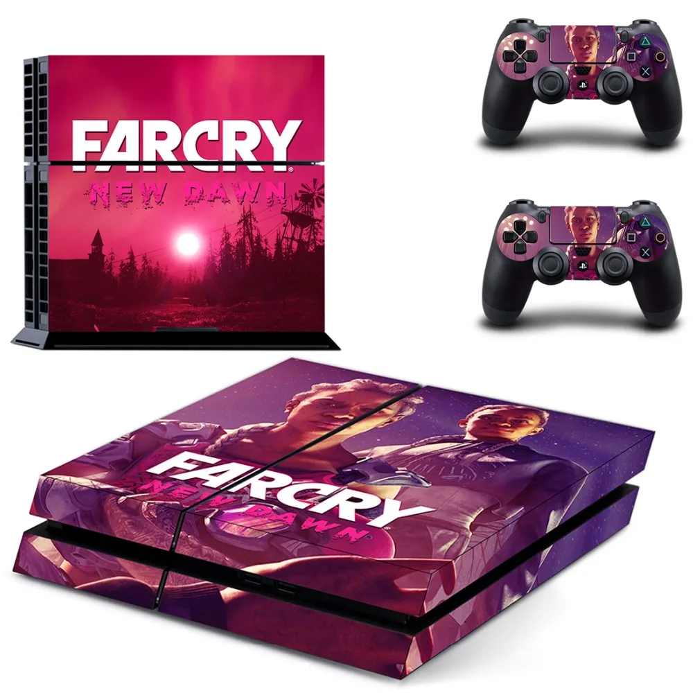 Farcry Far Cry новый рассвет PS4 переводная картинка наклейка для Sony PlayStation 4 консоли и 2