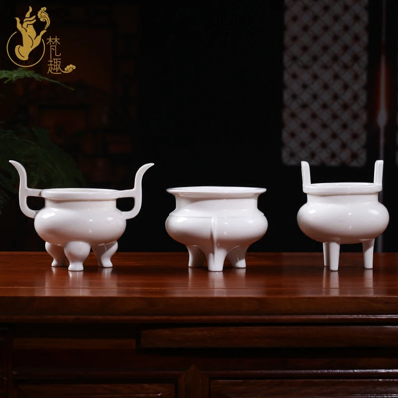 

A fun Buddhist supplies ceramic incense burner incense antique bedroom shipping