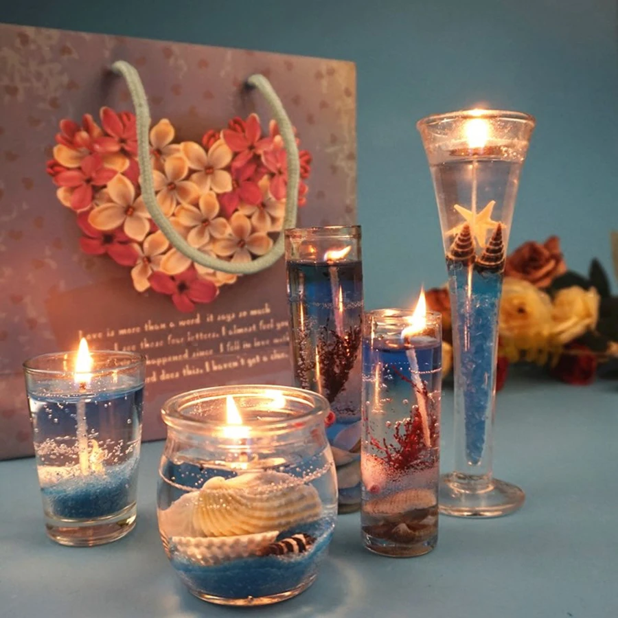 Pink Beautiful Candle Wedding Favors Gifts Scented Candles Decoration Light Hediyelik Decorative 50KO332 | Дом и сад