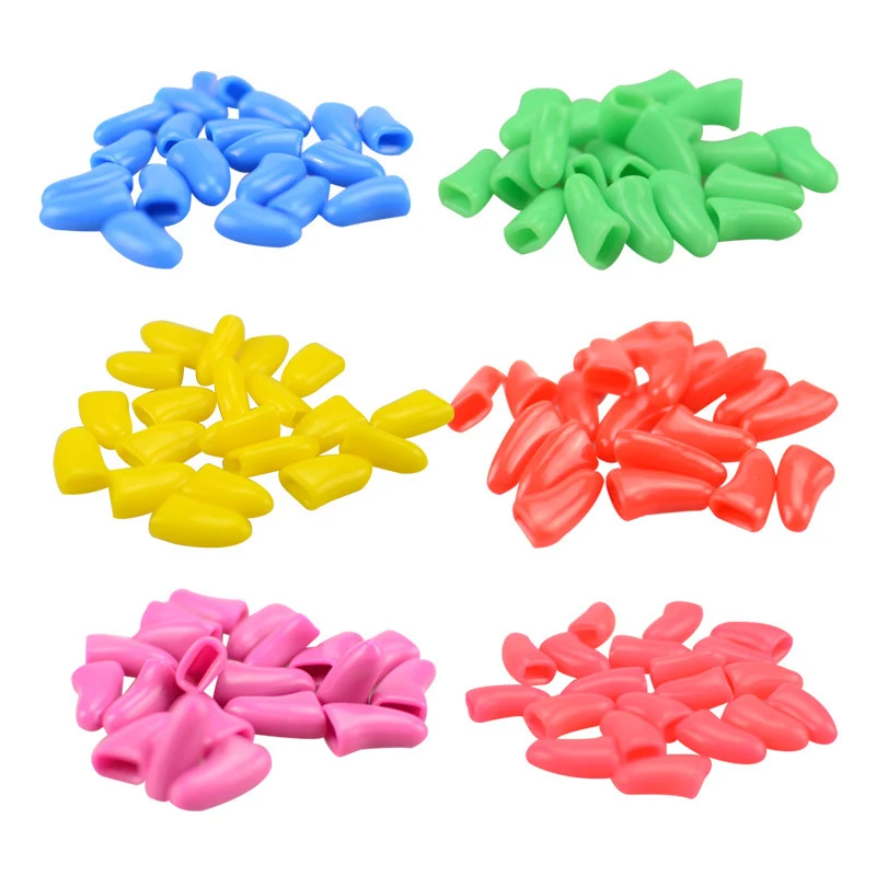 105 шт гвоздь для ухода за кошкой покрытие ногтей лапа котенок коготь колпачки