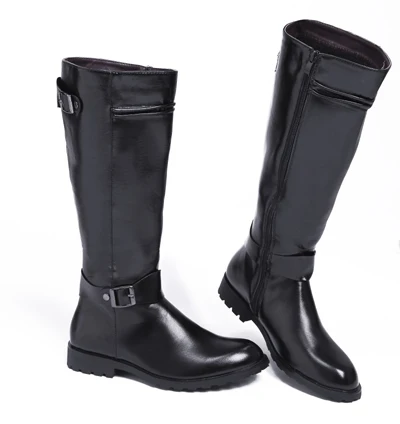 2020 натуральная кожа ботинки Martin меховые высокие повседневные мужские ботфорты