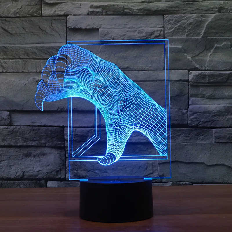 Внешняя торговля Ночной светильник с разъемом креативная новинка 3d Сенсорное