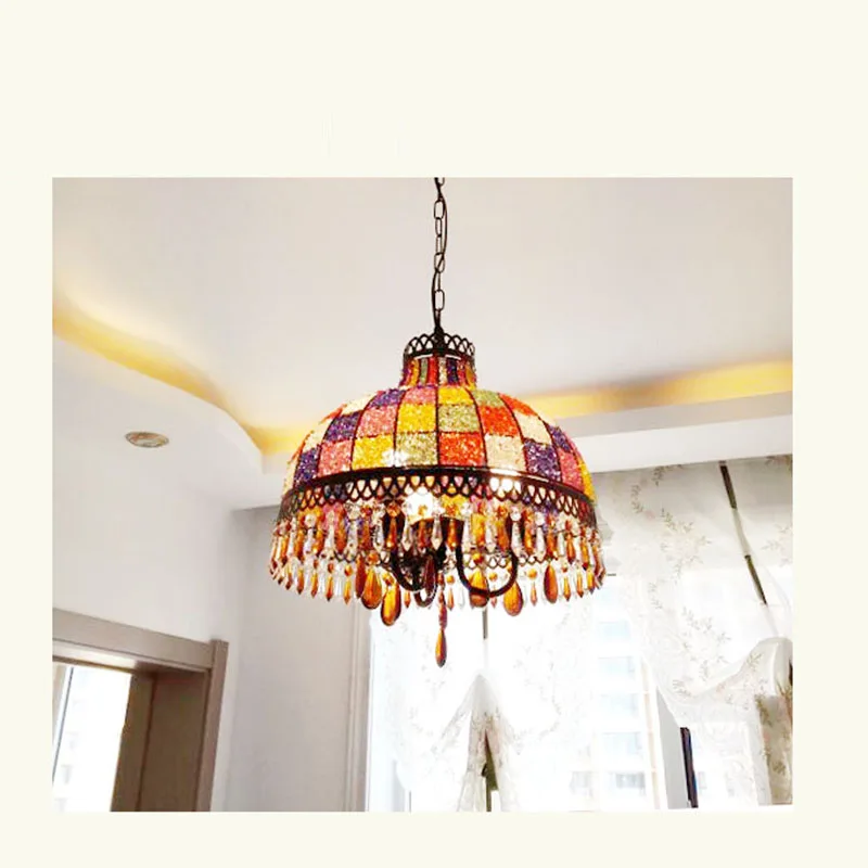 Кулон в средиземноморском стиле светильник s богемная Подвесная лампа комплекте