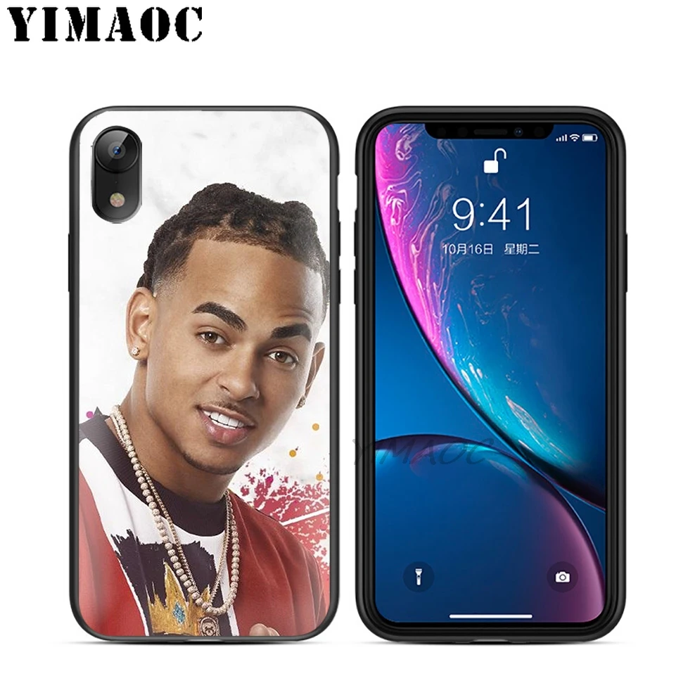 YIMAOC Ozuna Bear Lucky Soft TPU Black Silicone Case for iPhone X or 10 8 7 6 6S Plus 5 5S SE Xr Xs Max |