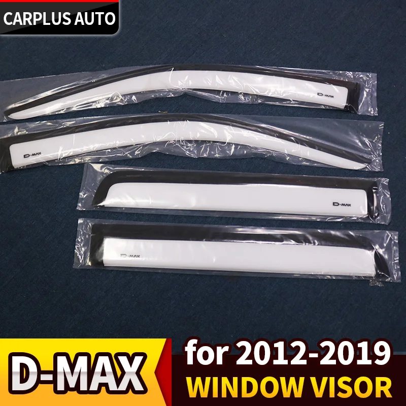 Оконный козырек для Chevrolet ISUZU DMAX боковое стекло защита от дождя d max 2012 2019|Навесы и