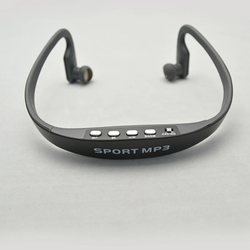 Беспроводной наушники в ухо шейным спортивные MP3 плеер с TF слот для карты|wireless