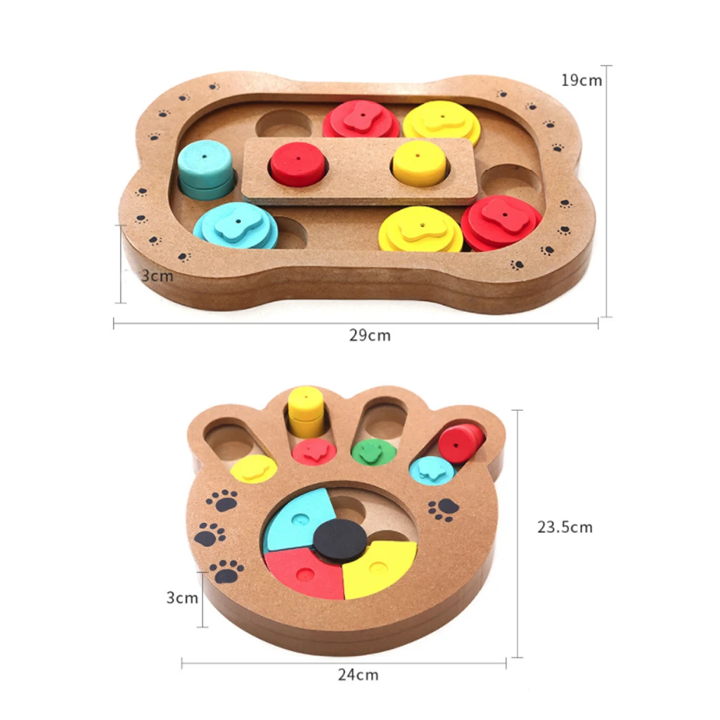 Интерактивные игрушки для собак корм кормления обработанная деревянная собака