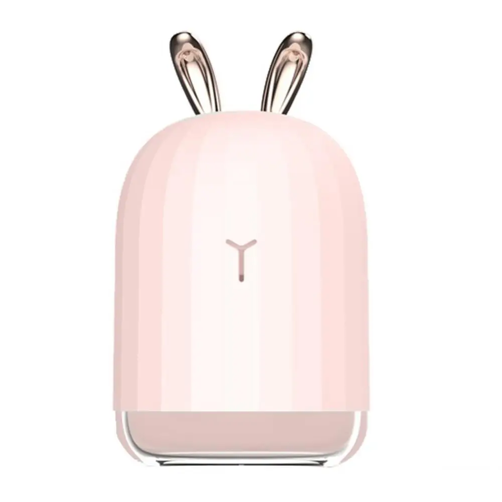 Милый кролик с оленем нано распылитель увлажнитель ночной Светильник usb зарядка ароматерапия эфирное масло диффузор тумана очиститель воздуха - Цвет: Pink Rabbit