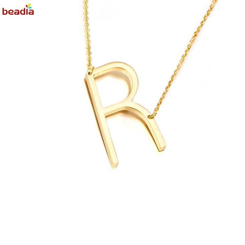 Цепочка с подвеской в виде букв алфавита для женщин|designer necklace|fashion necklacenecklace designer |
