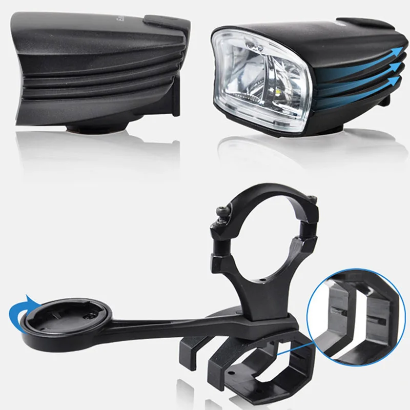 1 комплект велосипедных фар Передний фонарь на руль светодиодный фонарик 550LM