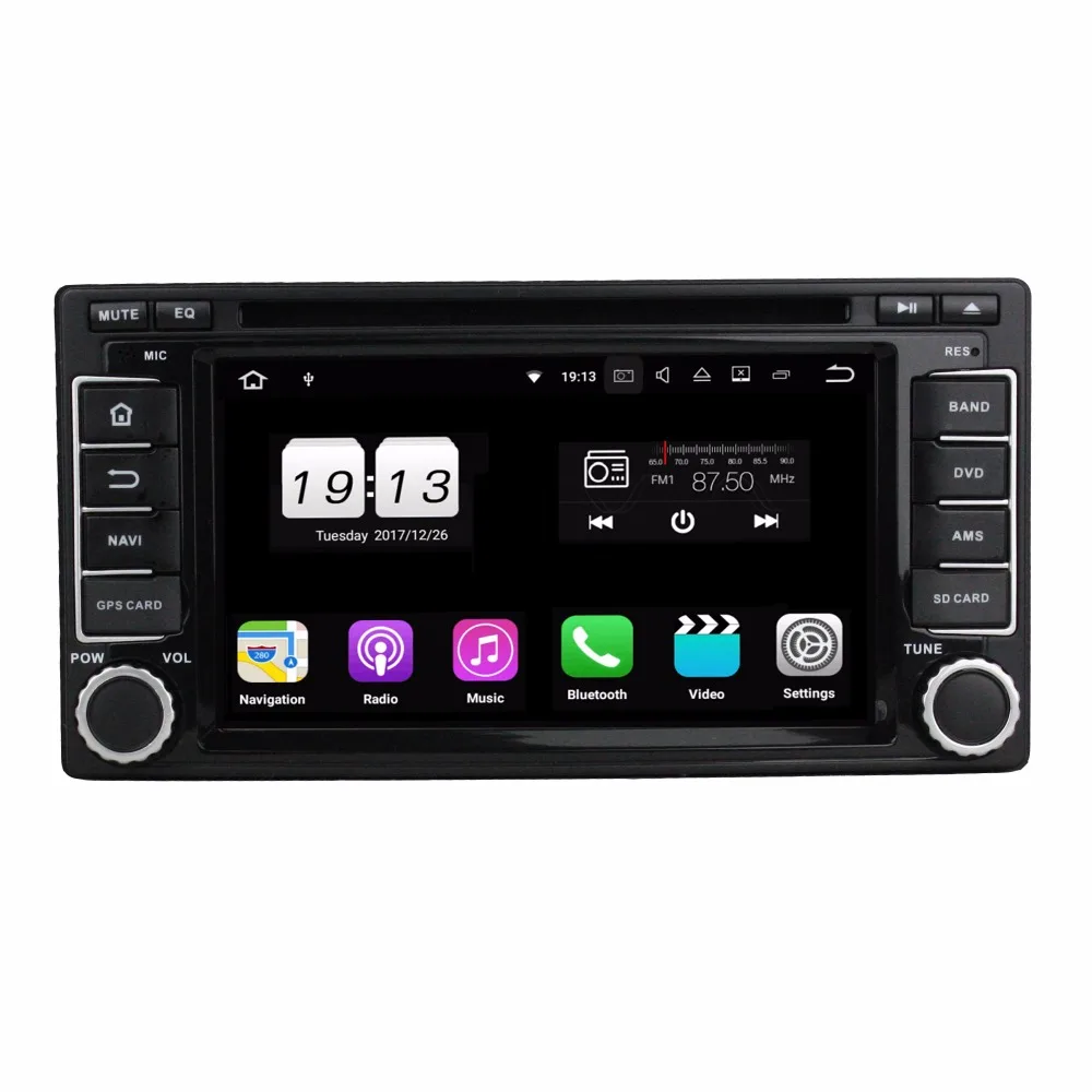 Четырехъядерный 2 din 6 &quotAndroid 8 1 автомобильный dvd плеер для Subaru Forester Impreza 2008 2013 с ГБ