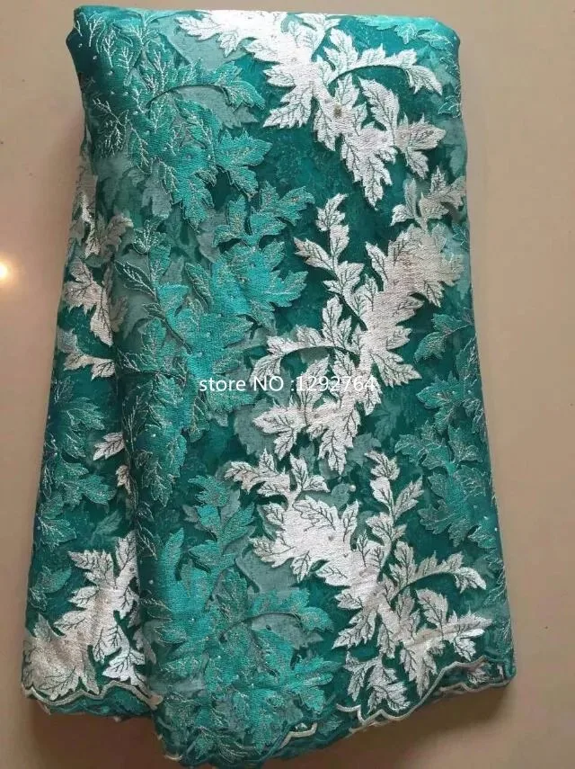 Последние прибытия Популярные Тюль кружевной ткани Французский Шнурок Горячий