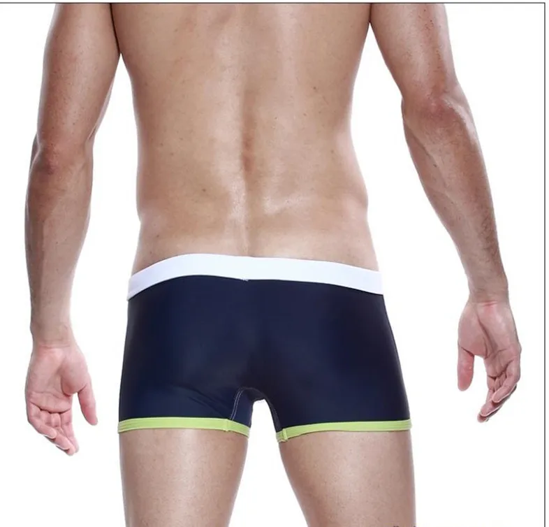Trendi pria berenang batang, Pria ramping бикини Купальники, Pria putih baju renang Лоскутные berenang pakai, мужские с низкой посадкой s