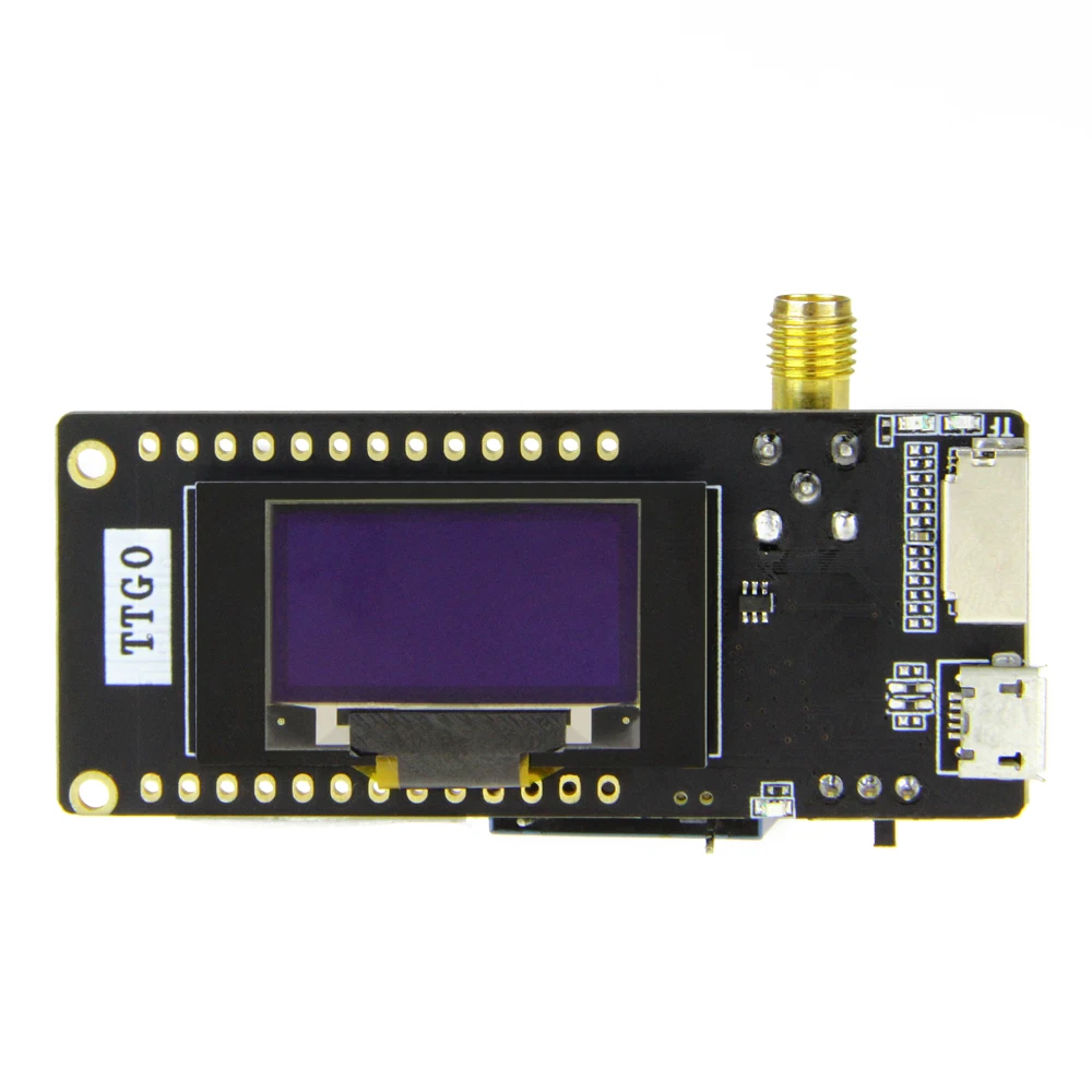TTGO LoRa32 LoRa V2.1 _ 1 6 версия 433/868/915 МГц ESP32 OLED 0 96 дюймовая SD карта Bluetooth WI FI беспроводной