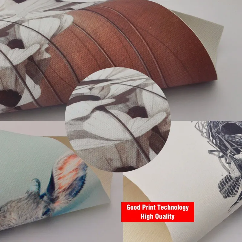 Новинка 2017 года скандинавские черно-белые парусиновые плакаты на стену