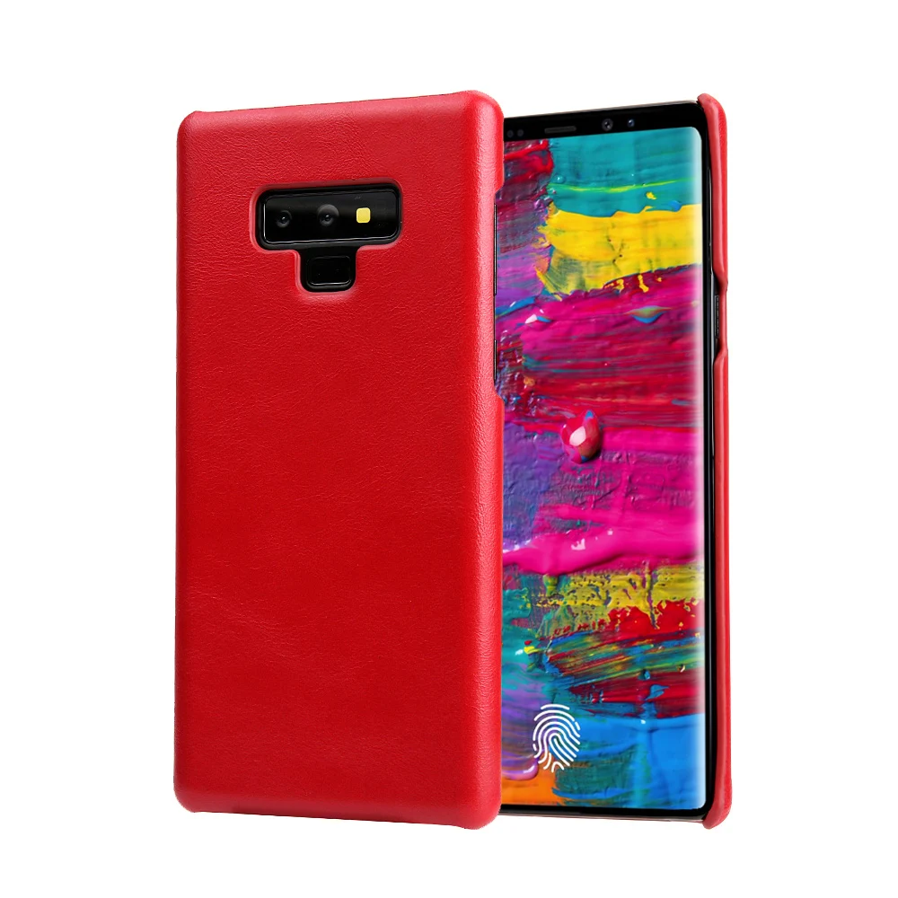 Для samsung Galaxy Note 9 чехол роскошный чехол из натуральной кожи для samsung Note 9 Модный чехол из воловьей кожи для Galaxy Note9