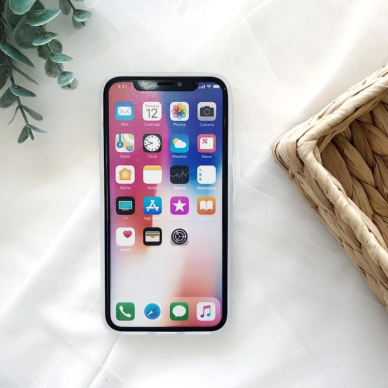 Милые чехлы для телефонов с изображением утки iphone 8 чехол X 7 6 6S Plus задняя крышка