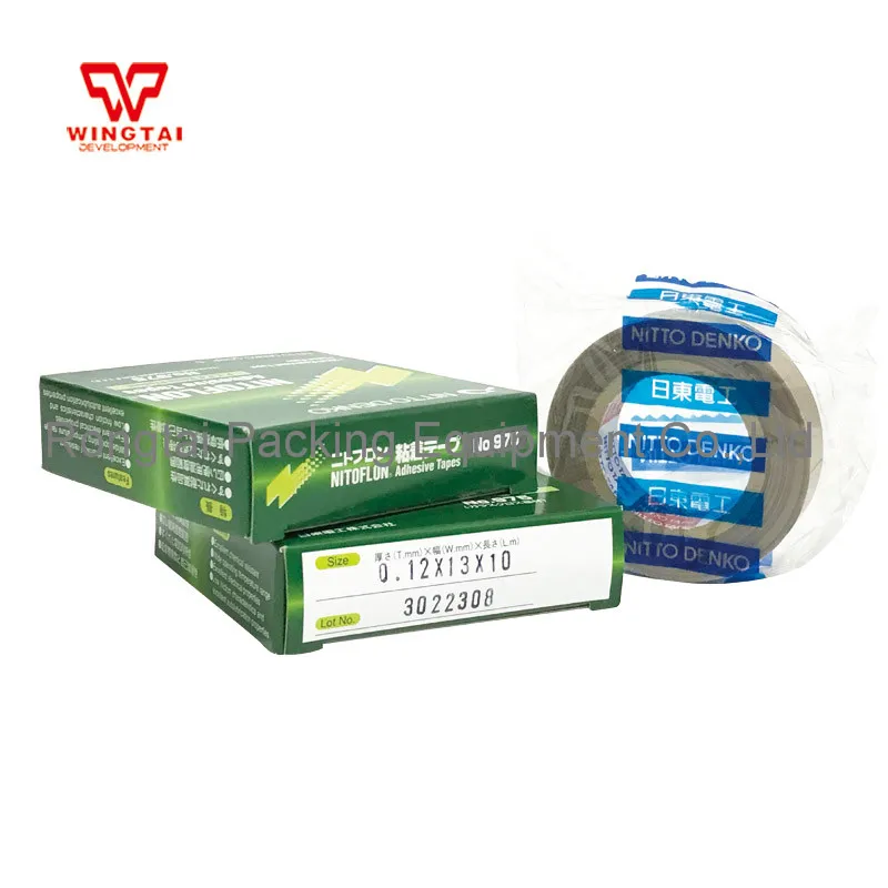 

10pcs/lot T0.12mm*W13mm*L10m Denko Nitoflon Heat Resistant Adhesive Tape Nitoflon 975