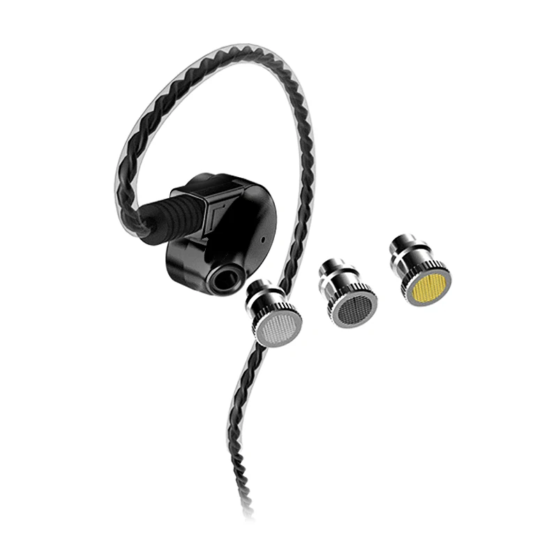 Macaw GT600S двойной драйвер гибридные наушники DJ монитор профессиональные наушники с шумоподавлением наушники съемный кабель Mmcx