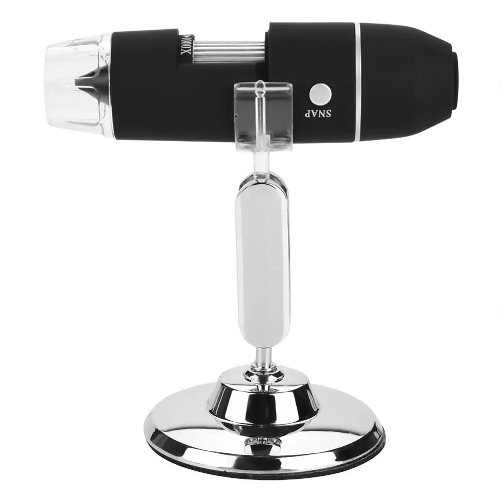 1000X 8 LED Micro USB Digital Microscope Endoscope Zoom Camera Magnifier Electronic 360 Degree Stand Device for Android Phones |