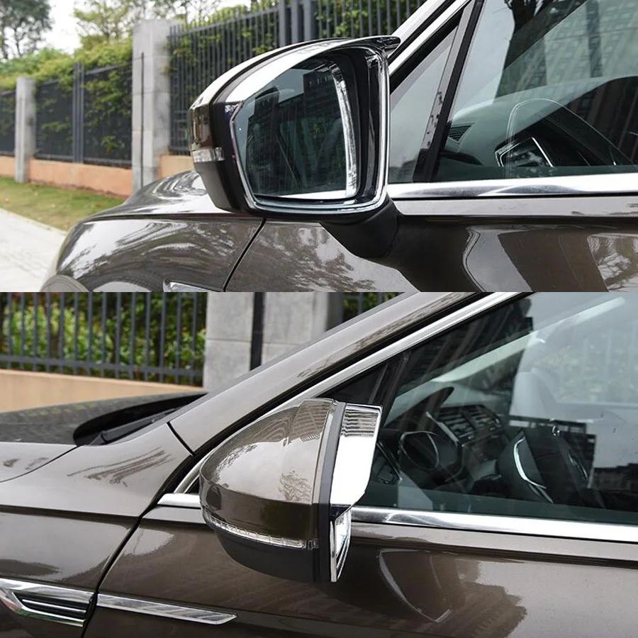 YAQUICKA для Volkswagen VW Tiguan 2010-2014 автомобильное боковое зеркало заднего вида защита от