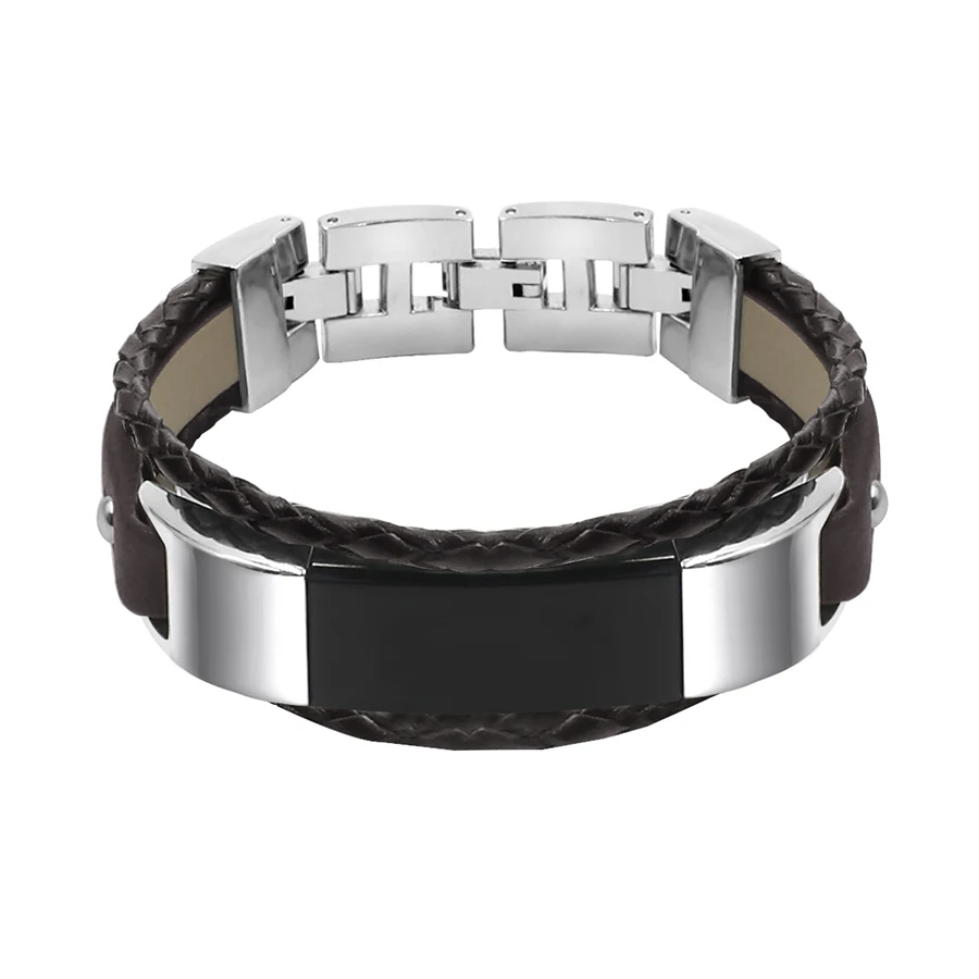 Высокое качество роскошные часы из натуральной кожи ремешок Браслет Для Fitbit Alta/Alta HR наручные часы ремешок Correas de reloj бандже