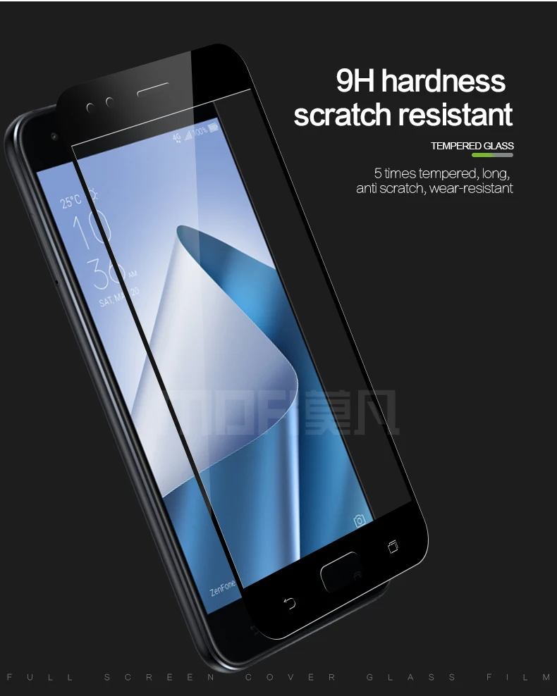 MOFi для Asus Zenfone 4 ZE554KL стекло закаленное 3D полное покрытие протектор экрана для Asus ZE554KL стеклянная защитная пленка 5,5"