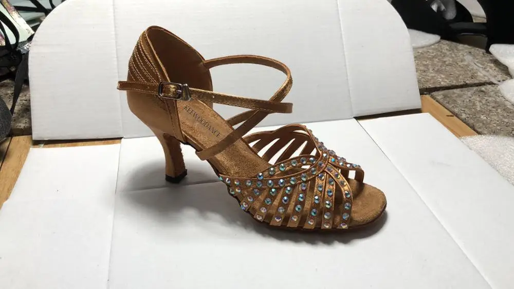 

KEEWOO/Женская обувь для танцев; Обувь для бальных танцев; zapatos de mujer; обувь для латинских танцев; женская обувь; scarpe da ballo latino donna