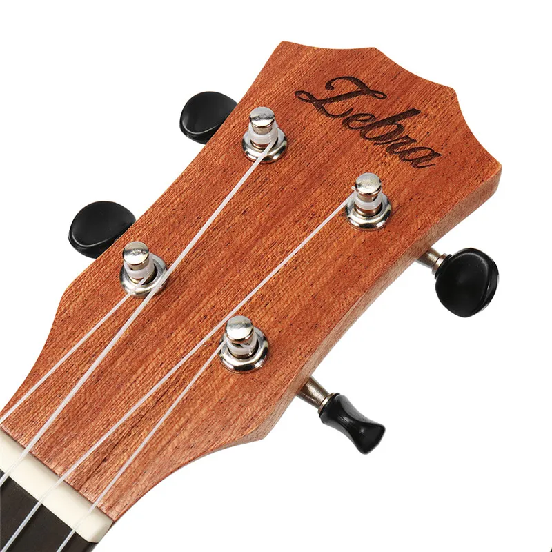 Zebra 2" Sapele звездный узор Гавайские гитары укулеле 4 нейлоновые струны Гавайские мини-гитары Уке гриф розовое дерево Ukelele Музыкальные инструменты