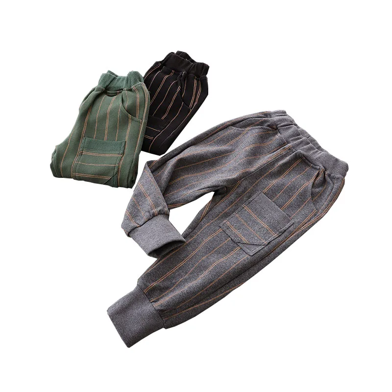 2020 Детская осенняя одежда детские штаны для маленьких мальчиков брюки девочек