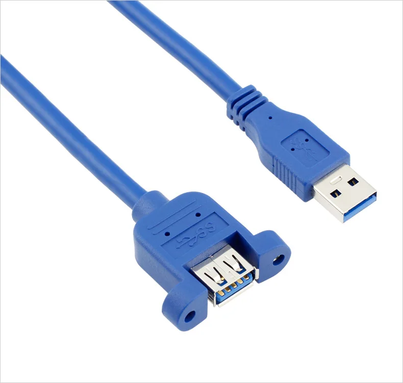 60 см/2 фута 150 см/5 футов 10 USB 3 0 A кабель Папа-мама тип мама Удлинительный с винтовым