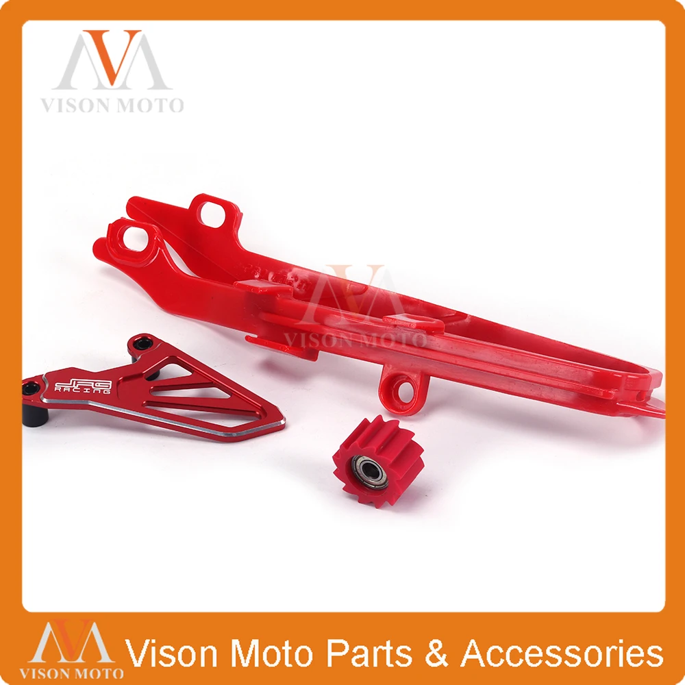 Передняя Звездочка цепи CNC для мотоцикла комплект защитных роликов слайдеров CR250R